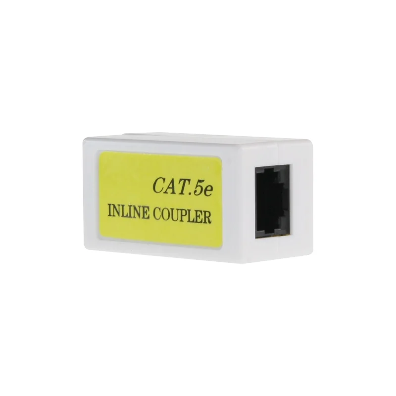 Conector - Emenda para Cabos Utp - Conector Entrada Rj45 - Conector Sa&iacute;da Rj45 - Compat&iacute;vel Utp Cate