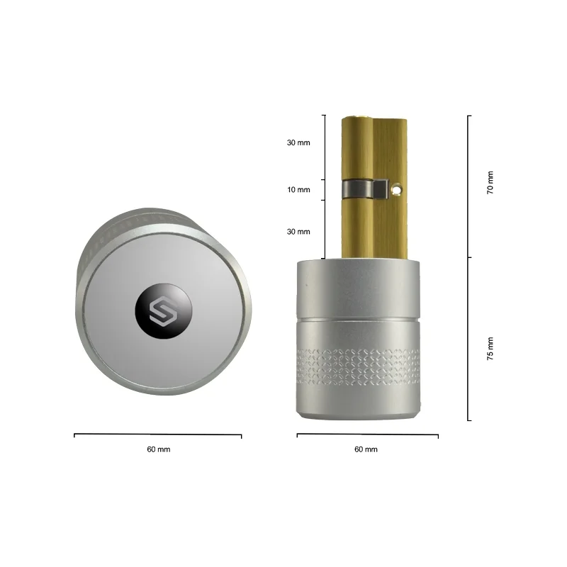 Fechadura inteligente Bluetooth - Cilindro motori.