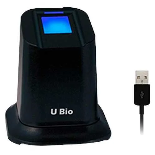 Leitor Biom&eacute;trico Anviz - Impress&otilde;es Digitais - Grava&ccedil;&atilde;o Segura e Fi&aacute;vel - Comunica&ccedil;&atilde;o Miniusb - Plu