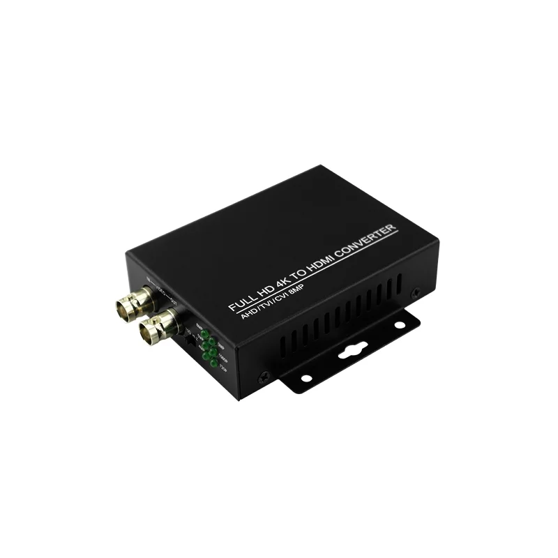 Convertidor Bnc a Hdmi - 1 Entrada Bnc - 1 Sa&iacute;da Hdmi 1080p - 1 Sa&iacute;da Bnc (Loop com Bnc In) - Resolu