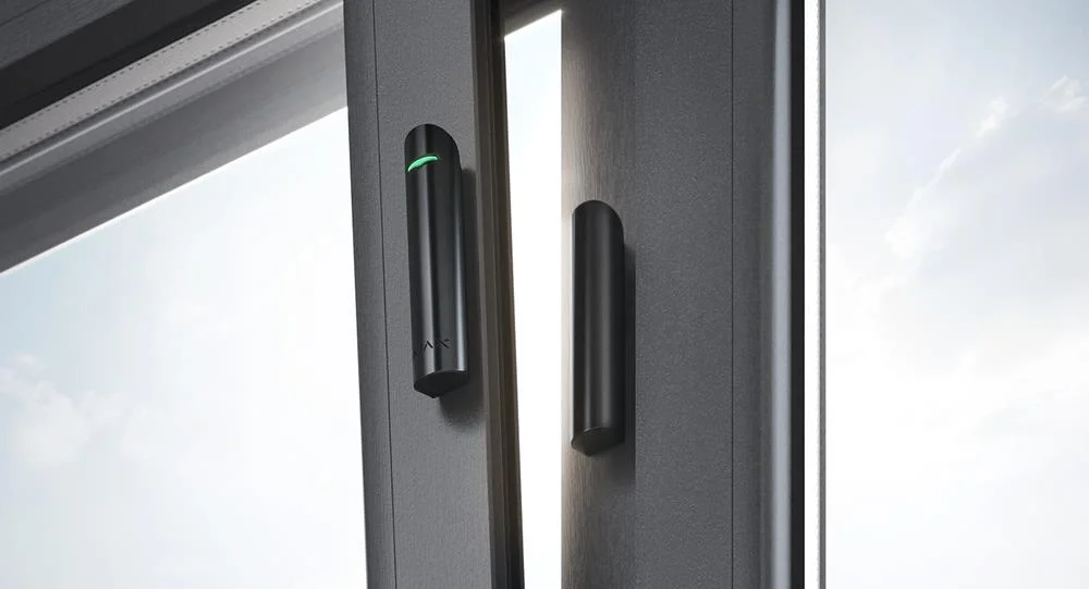 *doorprotect+ Mag.Czuj.  Otw Z Czuj.Wstrz.Czarny
