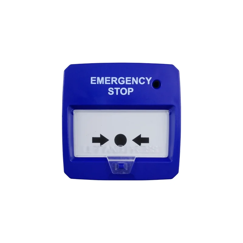 Bot&oacute;n de Alarma de Incendio de Nuevo Con LED Azul