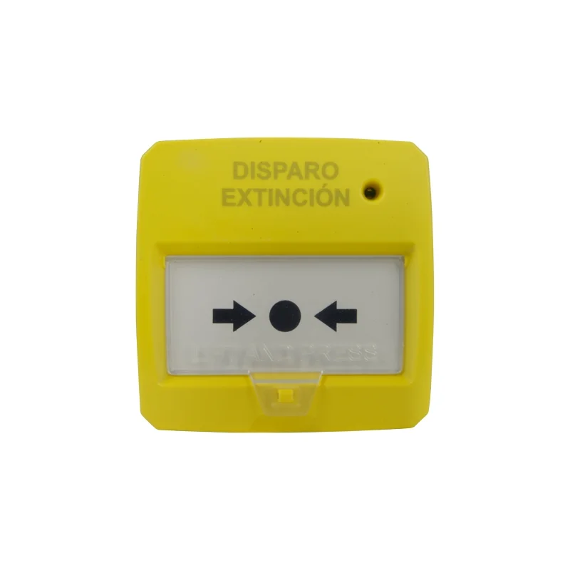 Bot&atilde;o de Alarme de Inc&ecirc;ndio Rearm&aacute;vel c/ LED