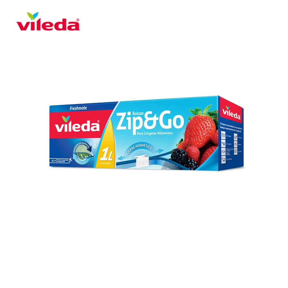 Saco Freshmate Zip e Go 1l 151848 Vileda