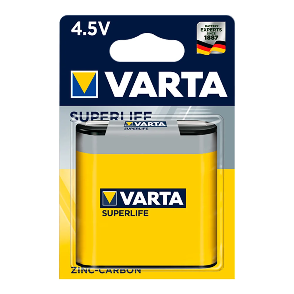 Pilha Varta 4.5v Lr12 Salina