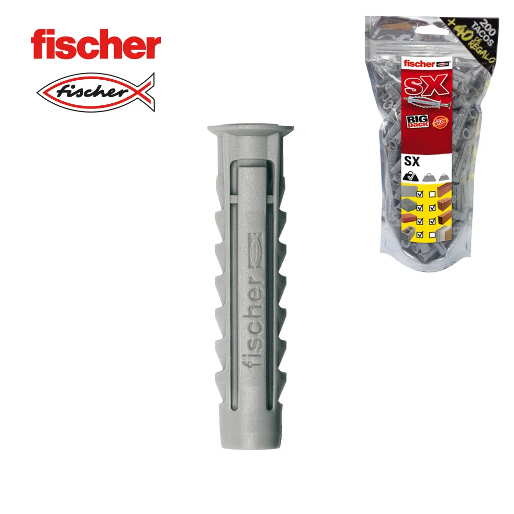 Fischer Pack Grande Buchas Sx 6x30 200 + 40 Gr&aacute;tis