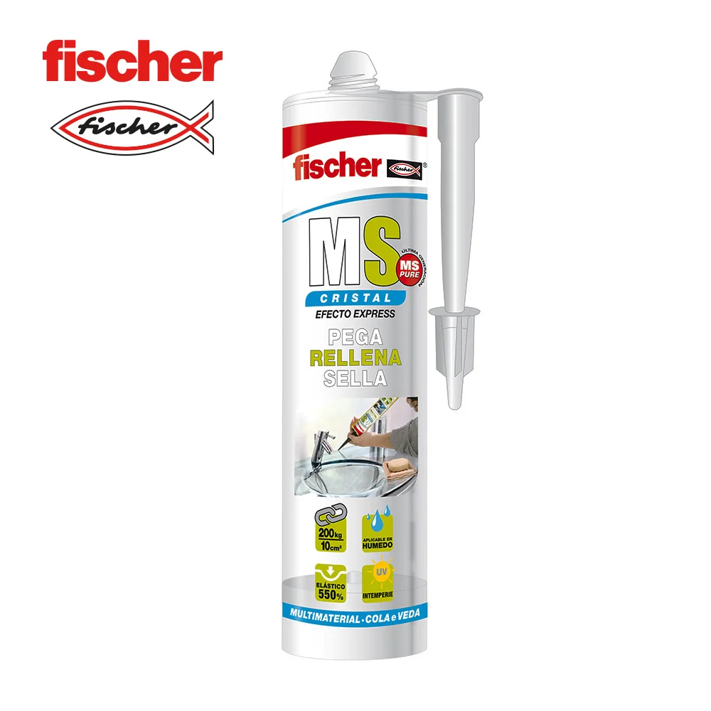 Fischer Ms-sell Cristal Cola E Veda Transparente