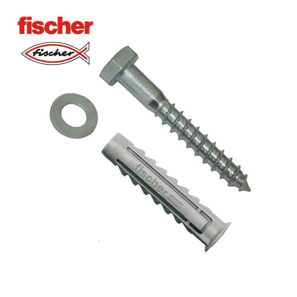 Blister Bucha+parafuso Fischer Wl 7x60k 4uds