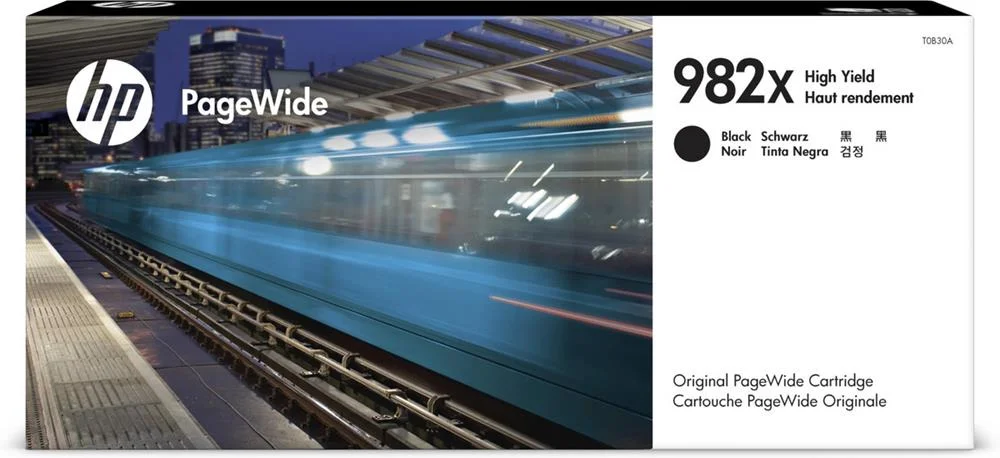 Hp 982x High Yield Black Original Pagewide Cartri.