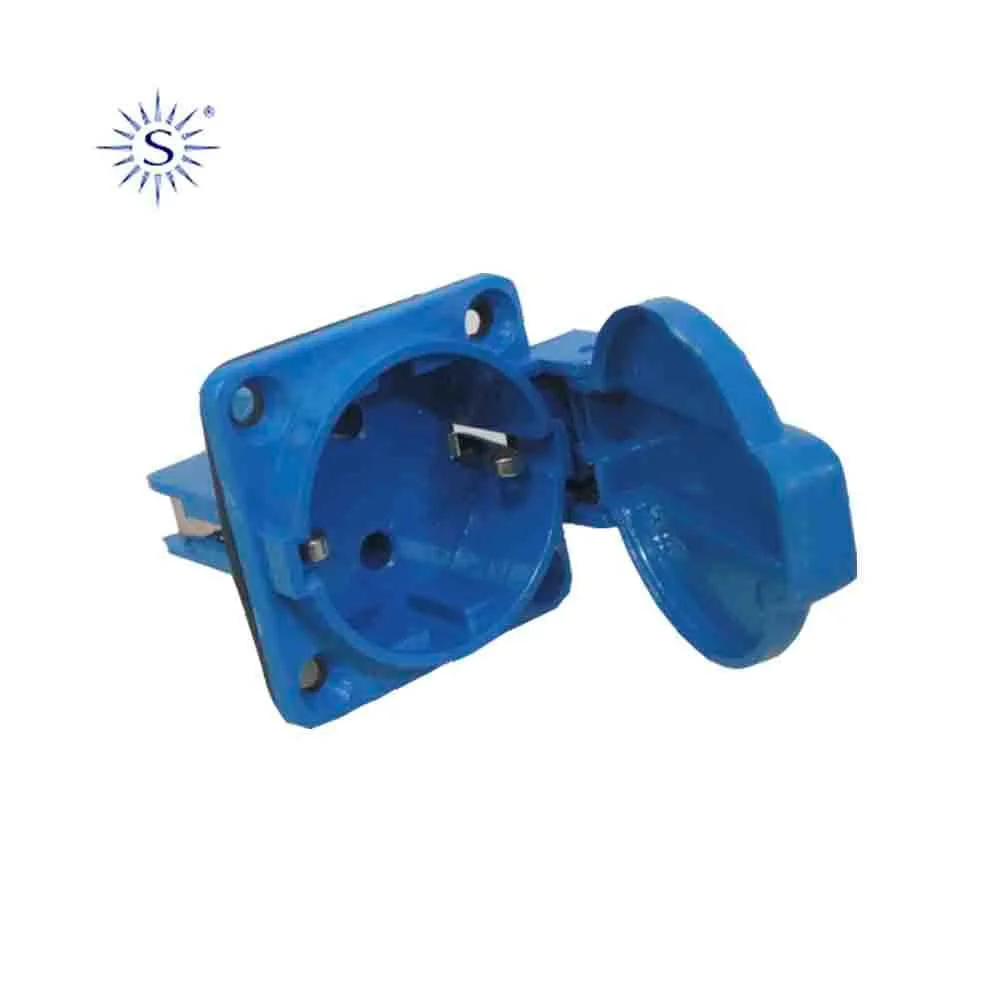 Tomada de Encastrar Schuko 2 P + T 16a Solera 931131
