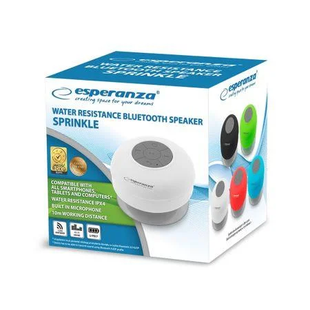 Coluna Ep124w Bluetooth Port&aacute;til C/ Ventosa 3w Bra