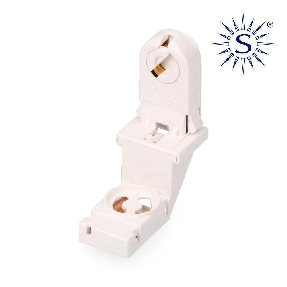 Casquilho para Tubo Fluorescente + Arrancador