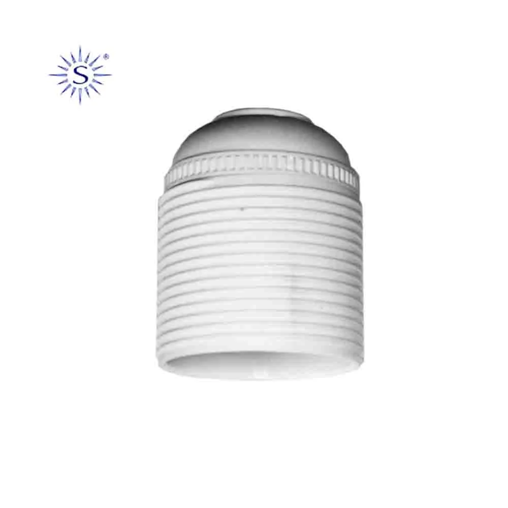 Casquilho Rosca E27 Branco Solera