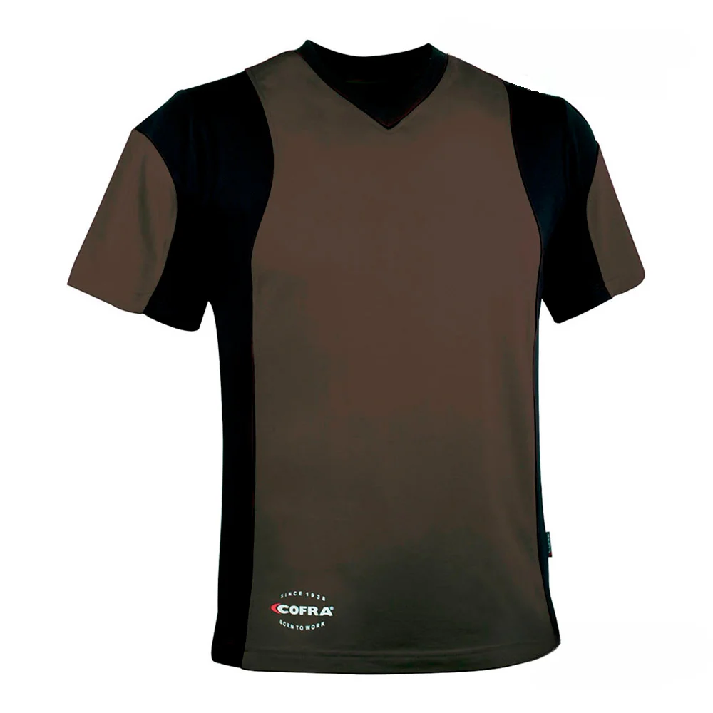 T-Shirt Java Castanho/Preto Cofra Tamanho Xxl