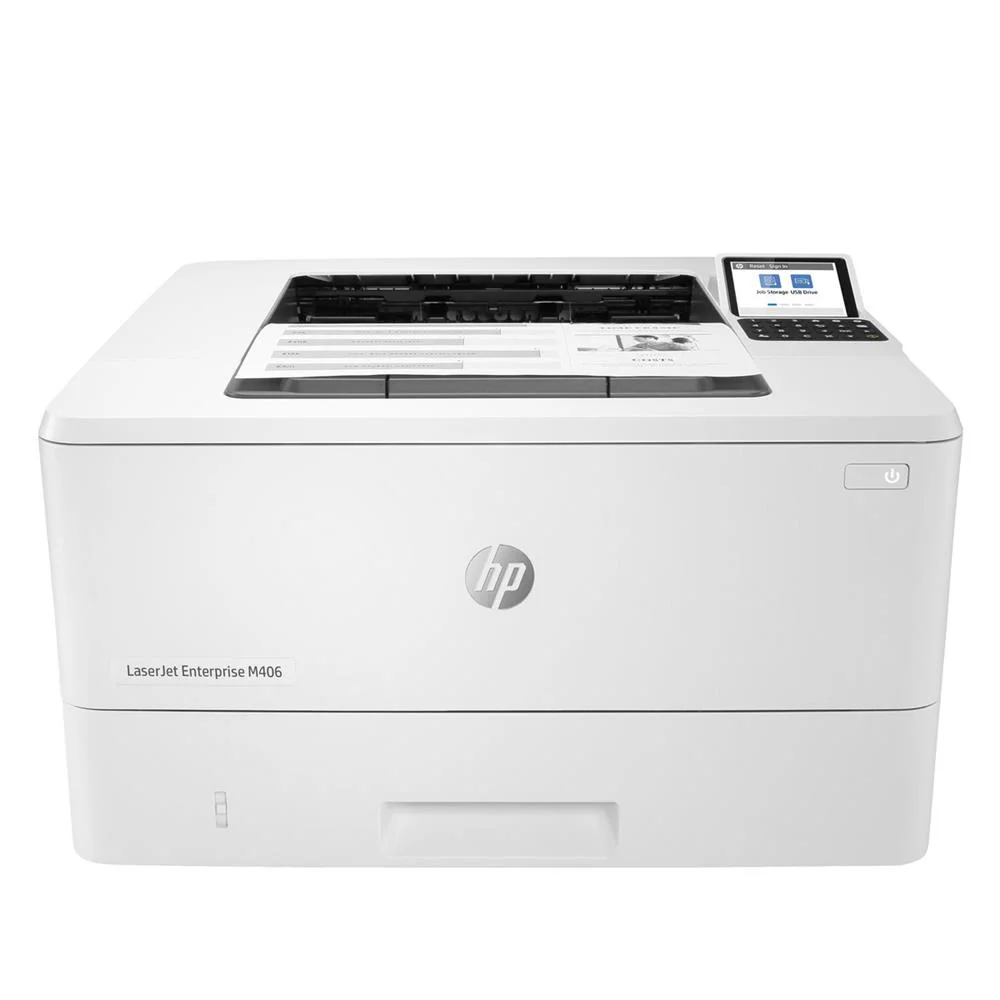 Hp Laserjet Enterprise M406dn Drucker S W (3pz15a#B19)
