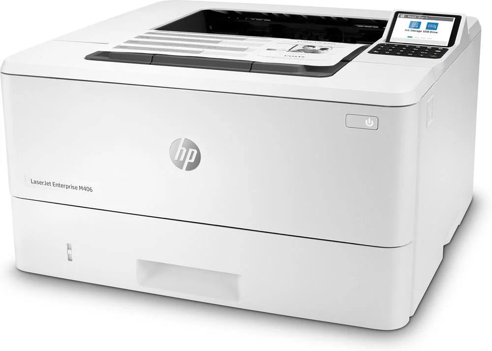 Hp Laserjet Enterprise M406dn Drucker S W (3pz15a#B19)