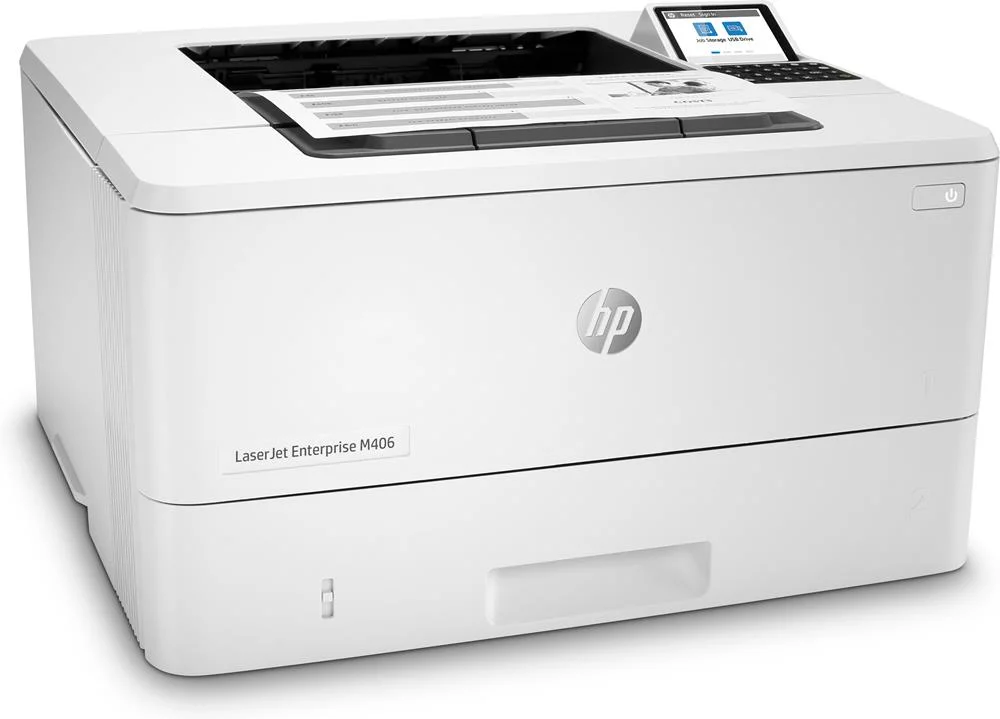 Hp Laserjet Enterprise M406dn Drucker S W (3pz15a#B19)