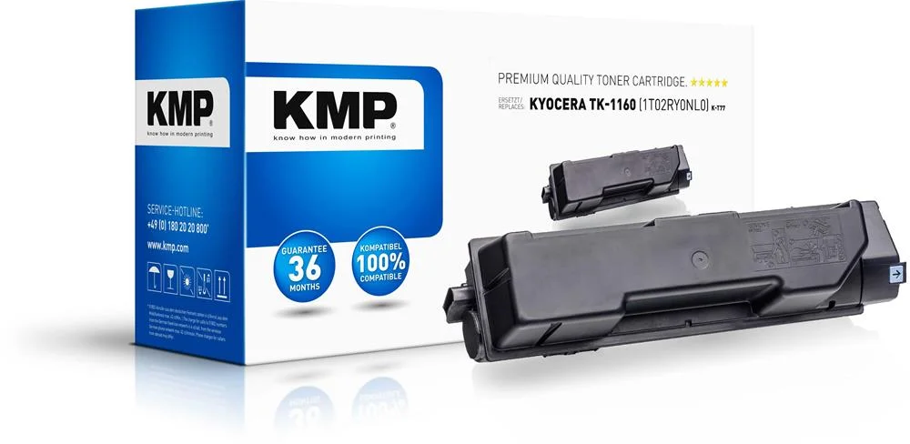 Kmp K-t77 Toner Preto Compat&iacute;vel Com Kyocera Tk-.