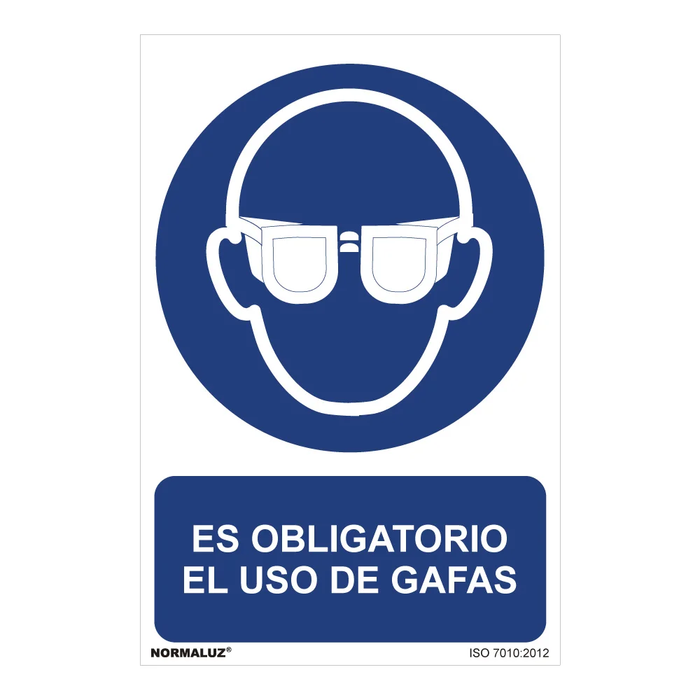 Sinal Uso Obrigat&oacute;rio &eacute; Obrigat&oacute;rio o Uso de &Oacute;cu.