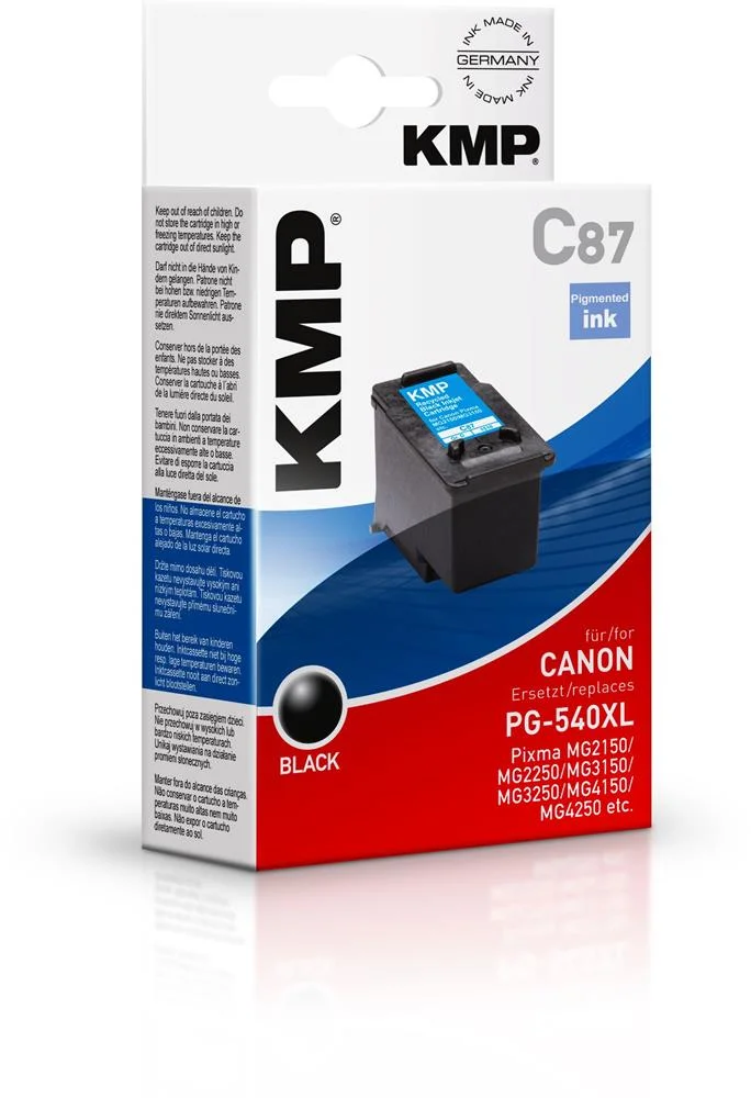 Kmp C87 Tinteiro de Cor Preta Compat&iacute;vel com Canon