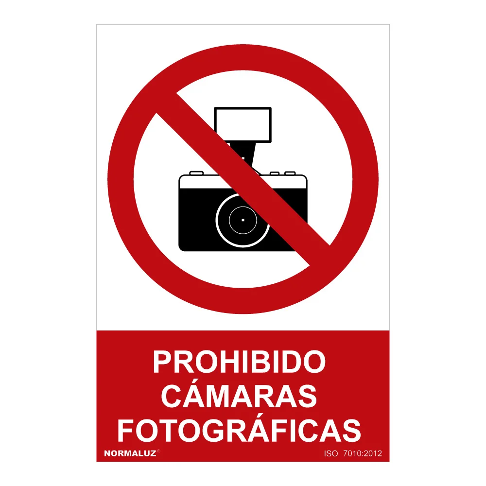 Sinal Proibido Proibido M&aacute;quinas Fotograficas (.