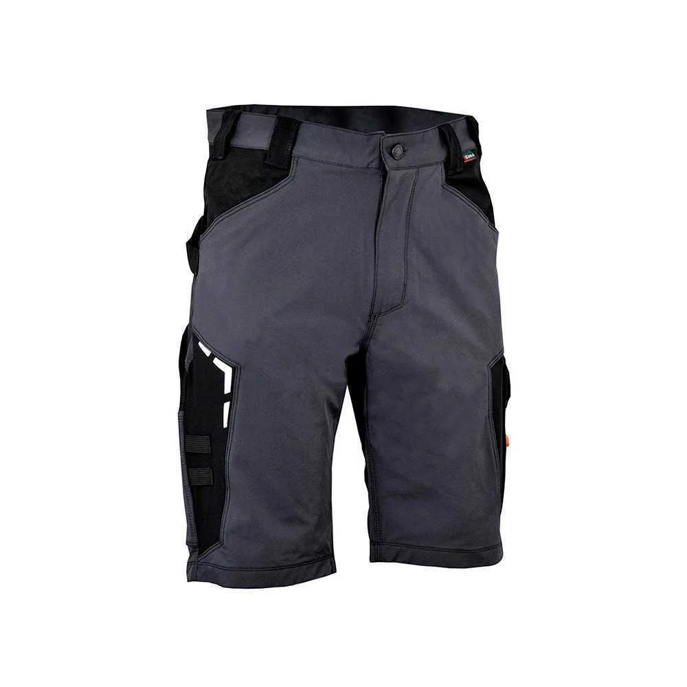 Bermuda Bortan Cinzento Escuro Preto Cofra Tamanho 42