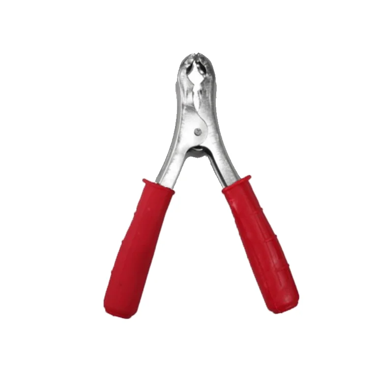 Pin&ccedil;a para Cabo de Bateria 120a 144*80mm Vermelha