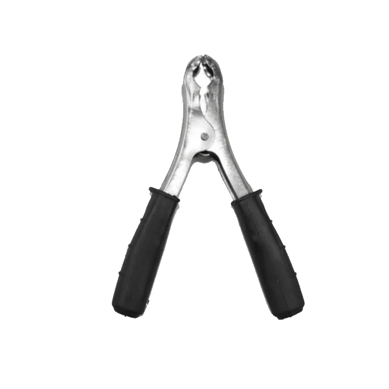 Pin&ccedil;as para Cabo de Bateria 120a 144x80mm Preta