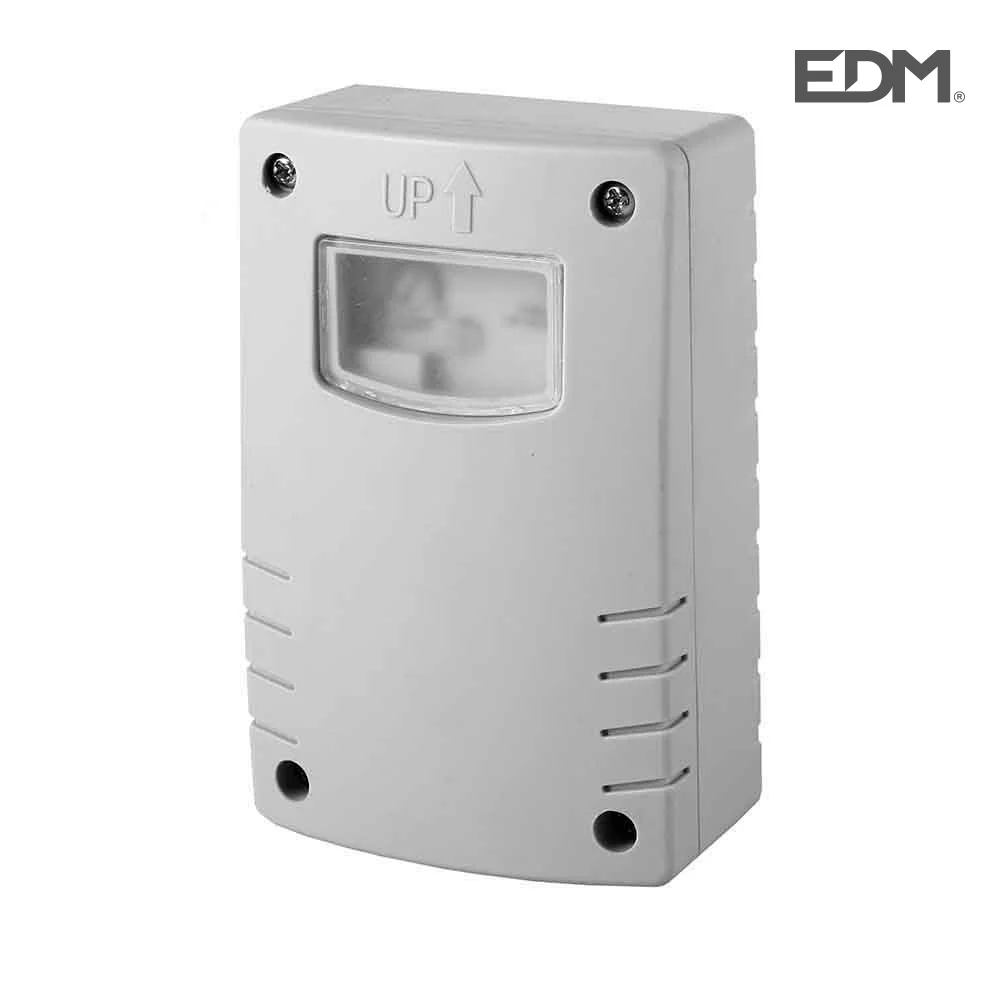 Detetor Crepuscular Para A Parede Ajust&aacute;vel Edm