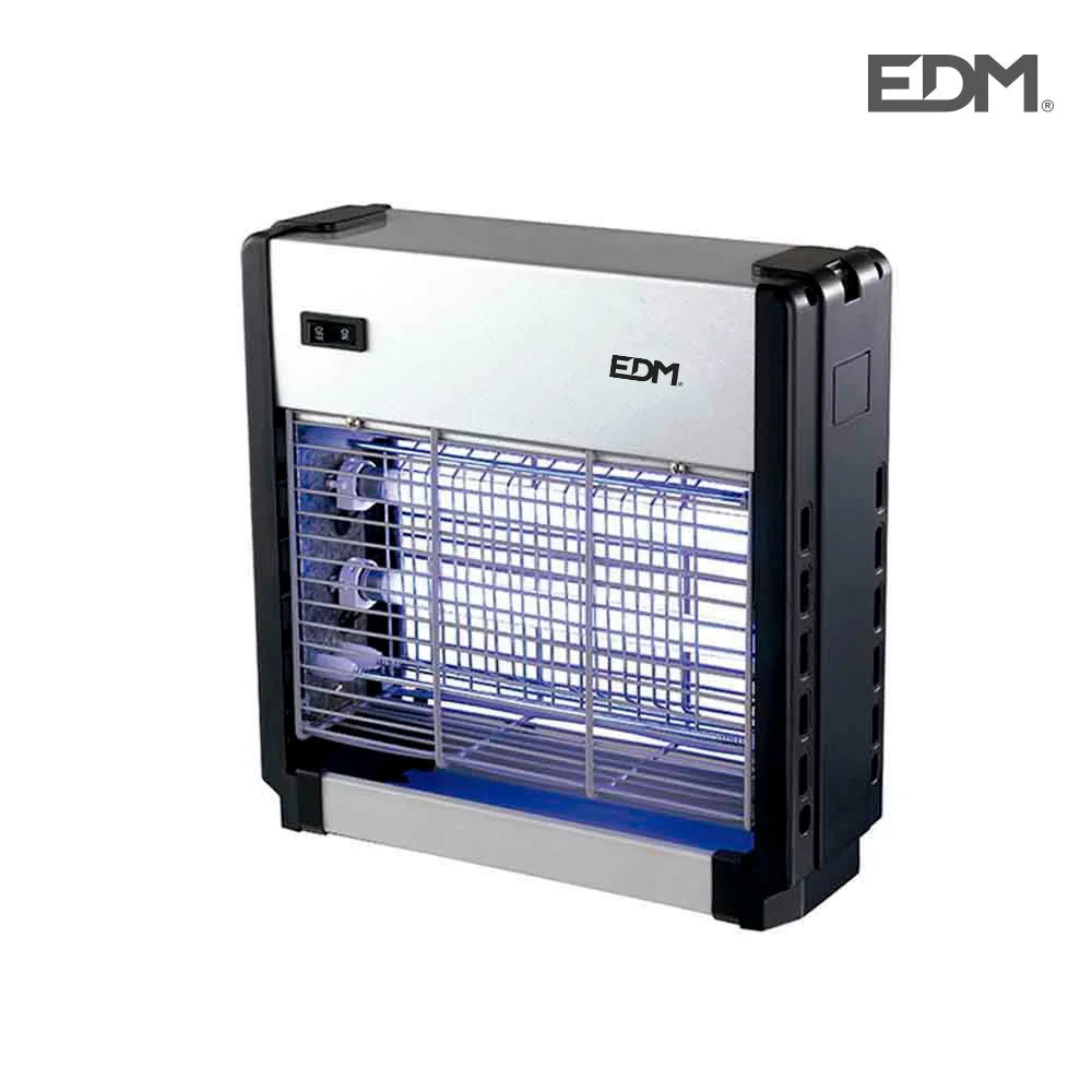 Mata Insetos Profissional Eletr&oacute;nico 2x6w 15m2 Edm