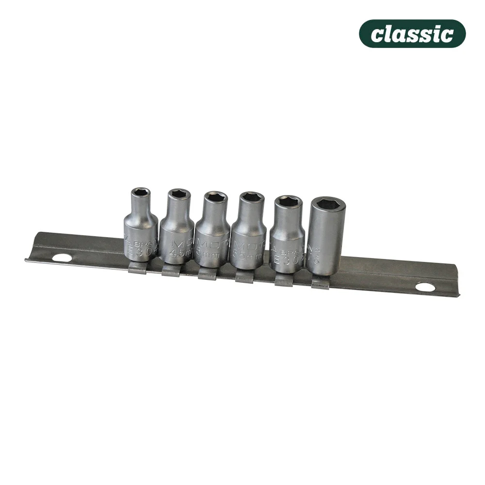 Jogo De Chave De Caixa 1/4' (6 P&ccedil;as) Ek111