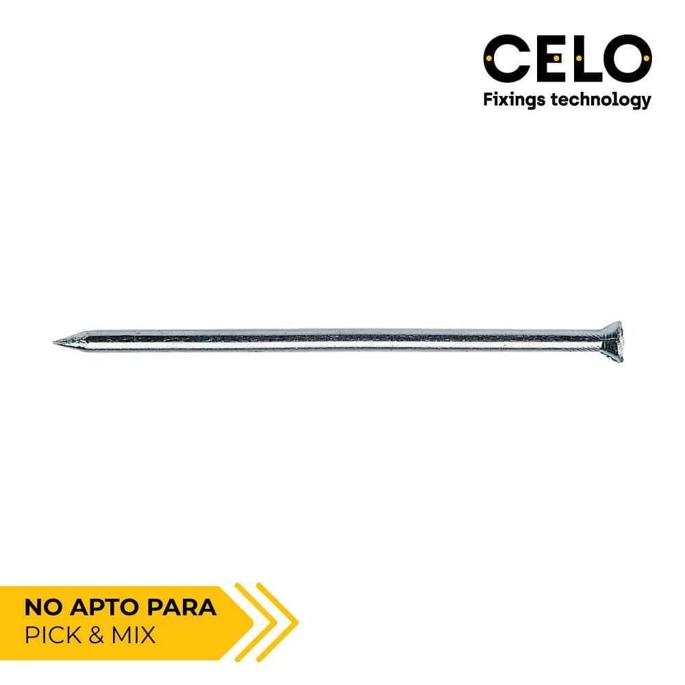 Caixa 100 Unid. Pontas Cp &Oslash;3,4x80mm Din/Ref Cpq A&ccedil;o Zincado 93480cpq Celo
