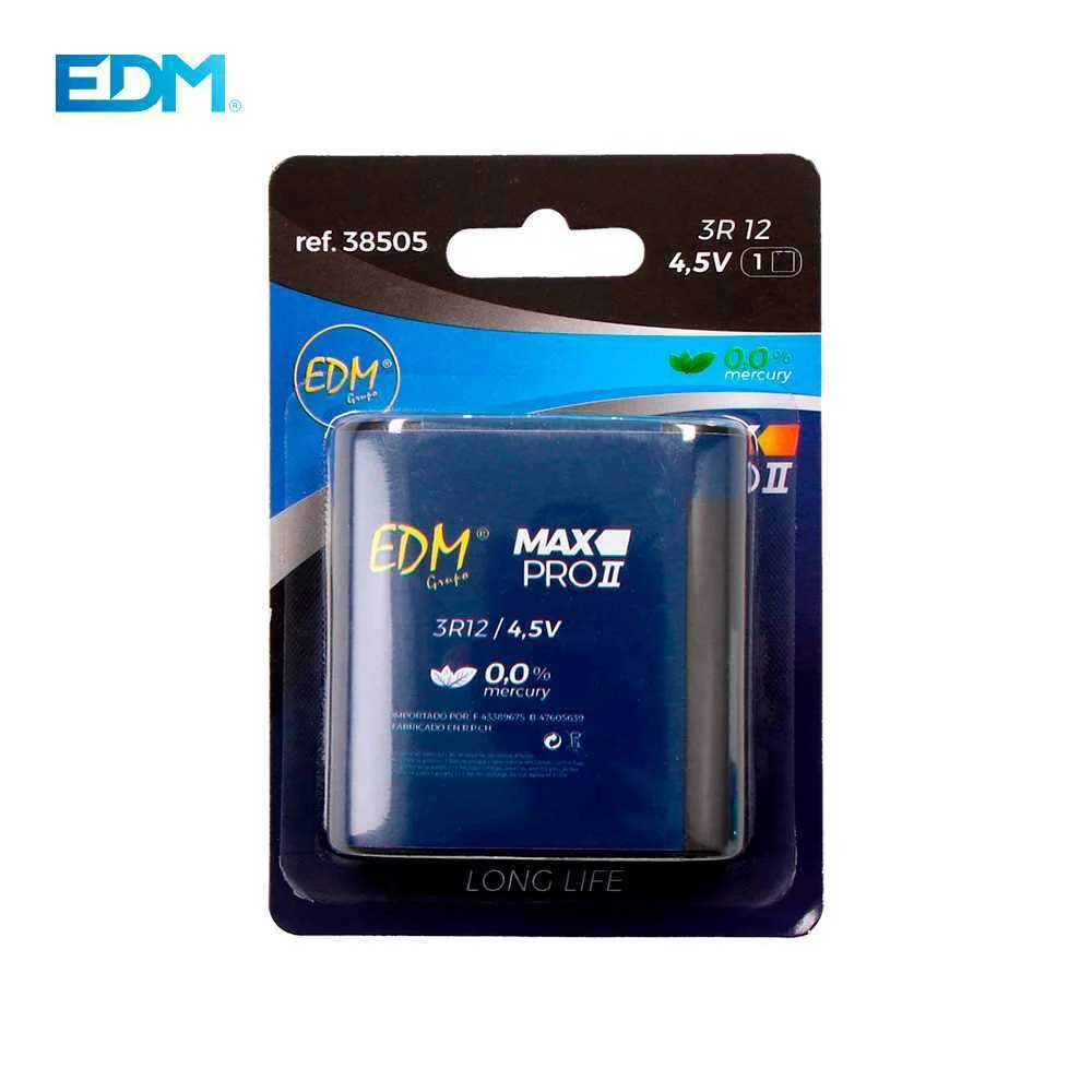 Pilha R12 4,5V Edm (Blister 1 Unid.)