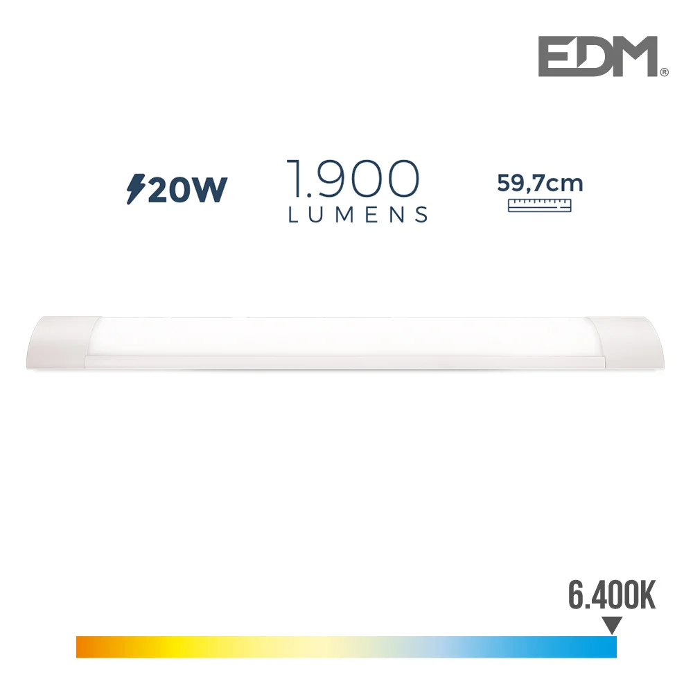 Armadura Eletronica LED 20w 1900 Lumens 59cm 6.40.