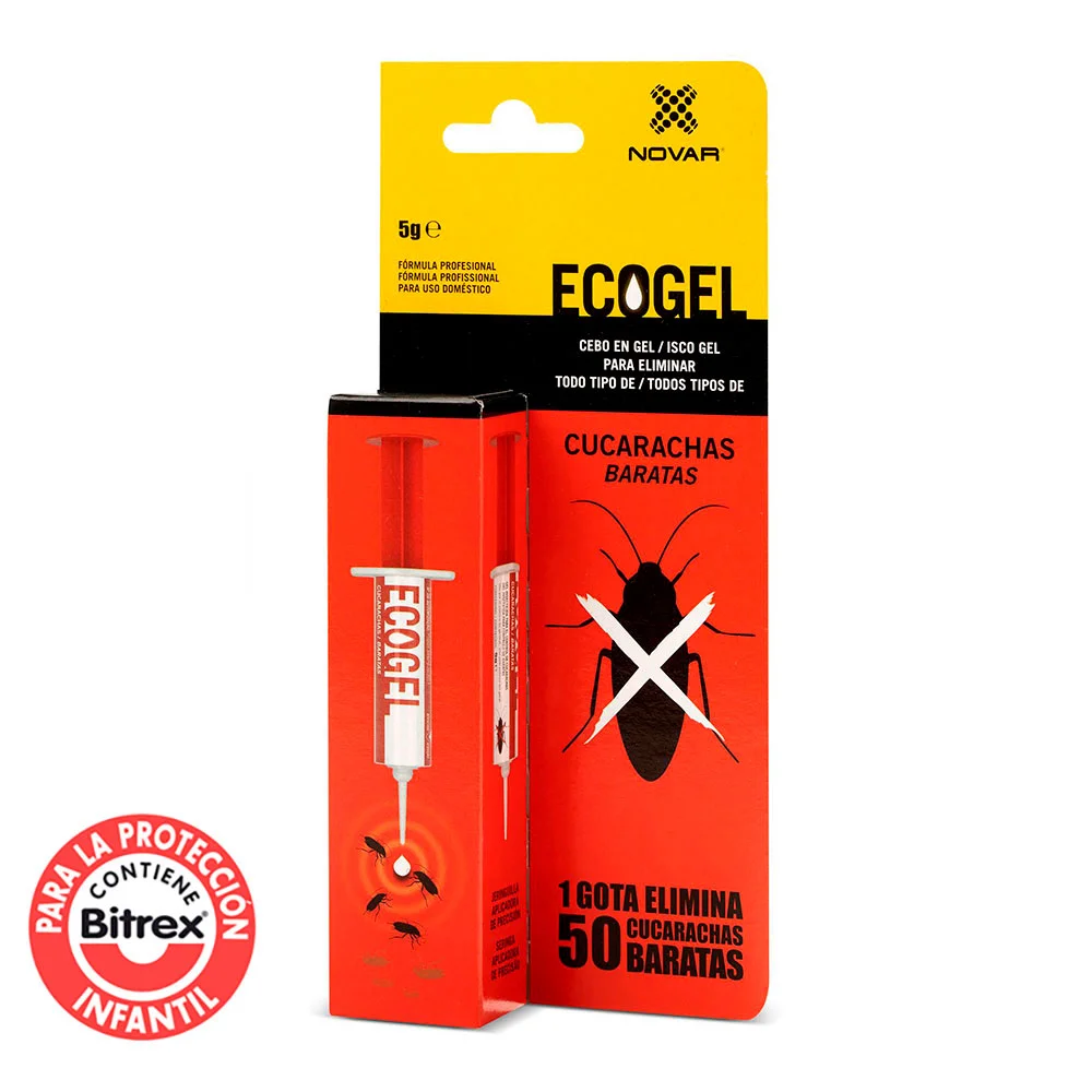 Ecogel Baratas 5g. Seringa