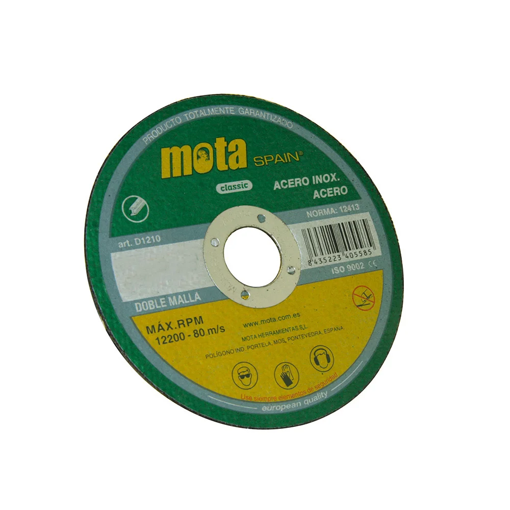 Disco de Corte A&ccedil;o Inox &Oslash;115x1.6x22.23mm D1116 Mota