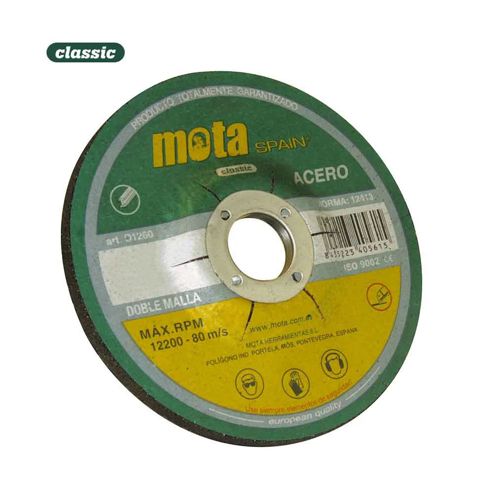 Disco Desbaste Ox. &Oslash;180x6.0x22.23mm D1860 Mota