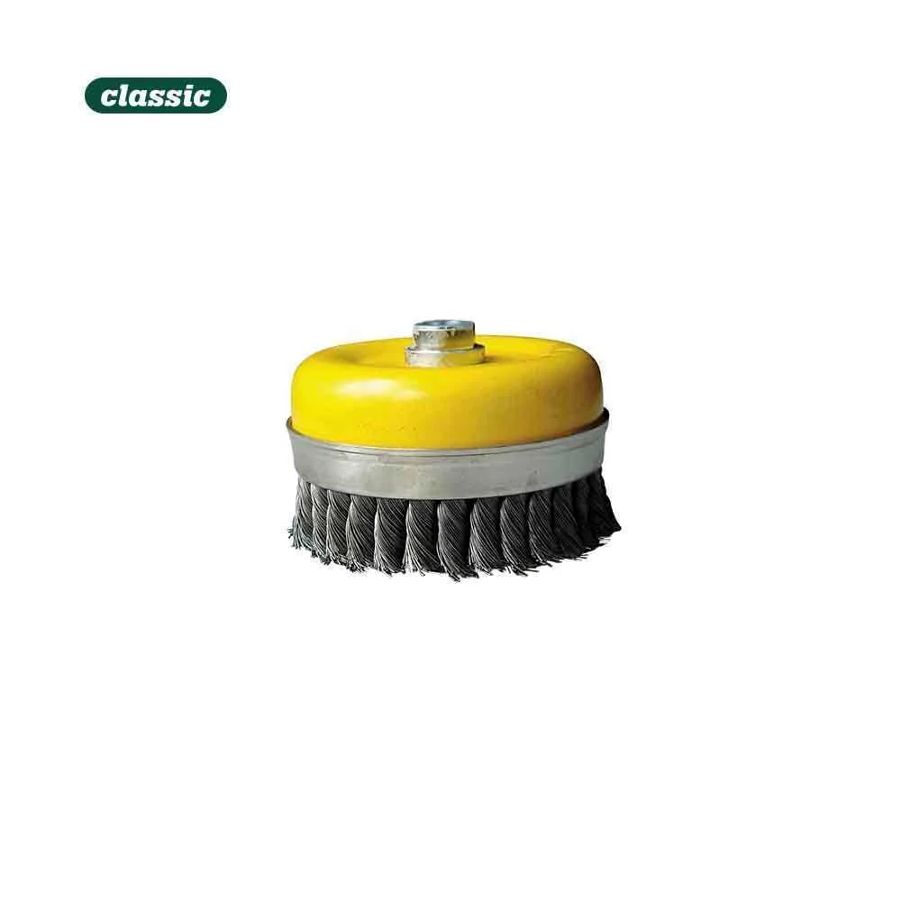 Escova Alta Rota&ccedil;ao A&ccedil;o Retorcido - Ta&ccedil;a 80Mm Ftr8