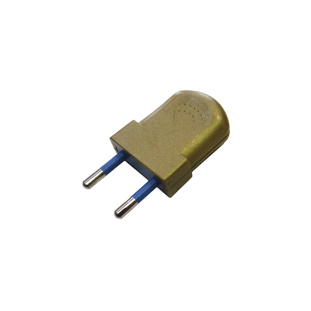 Ficha Europeia Ouro Bipolar 10a 4mm 250v