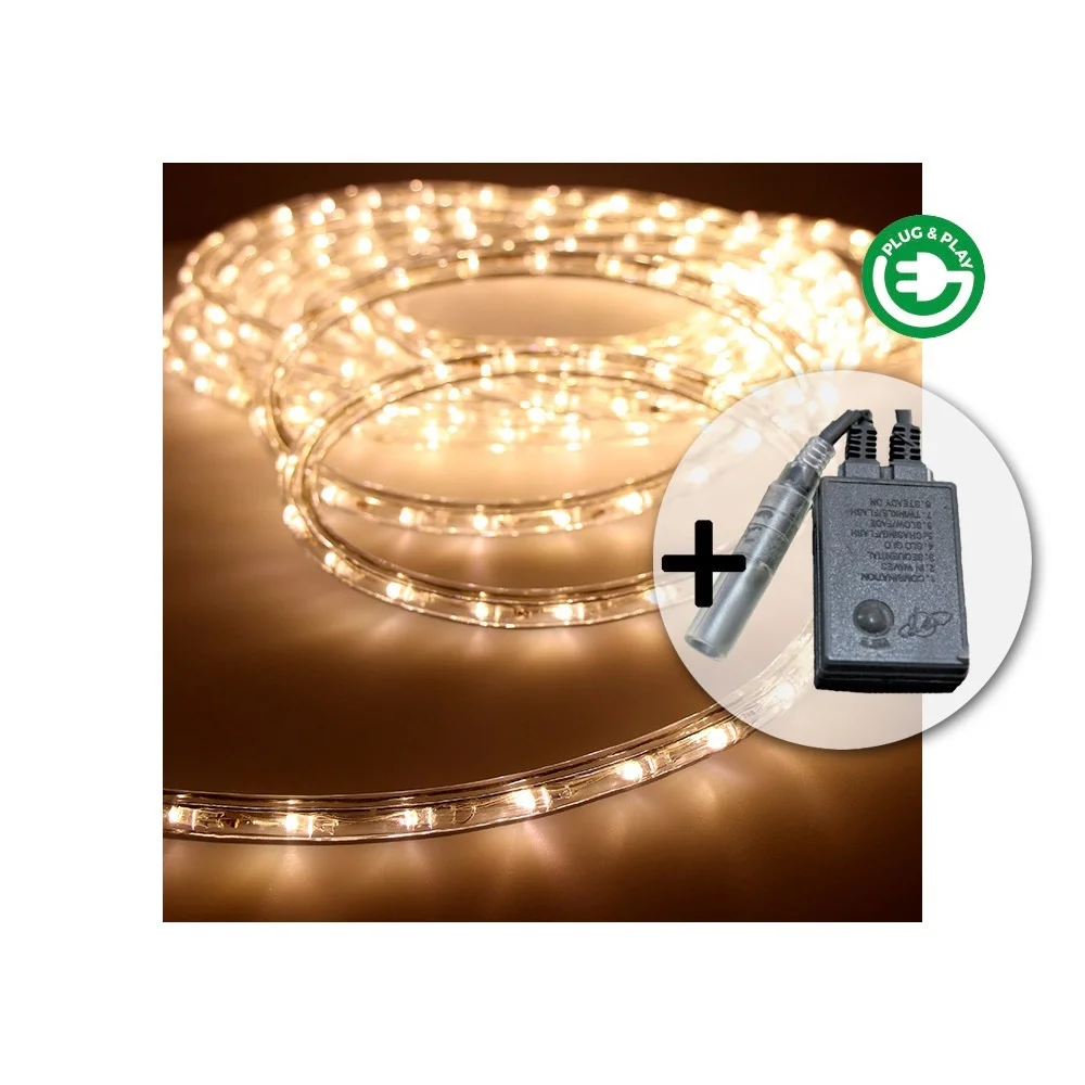 Kit Flexiled Multifun&ccedil;&otilde;es Branco Quente Ip44 230v 12m Edm