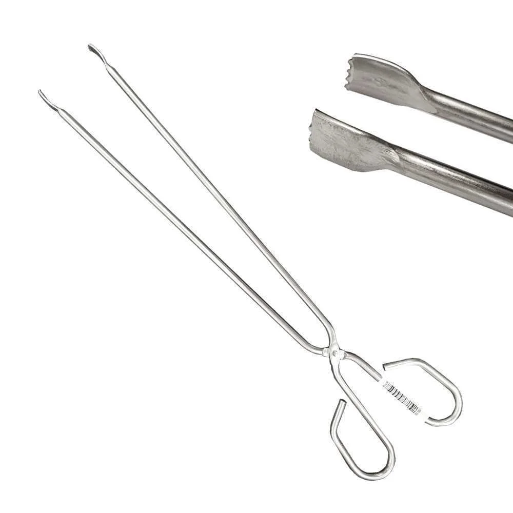 Tenaz para Carne de A&ccedil;o Inoxidavel 35cm