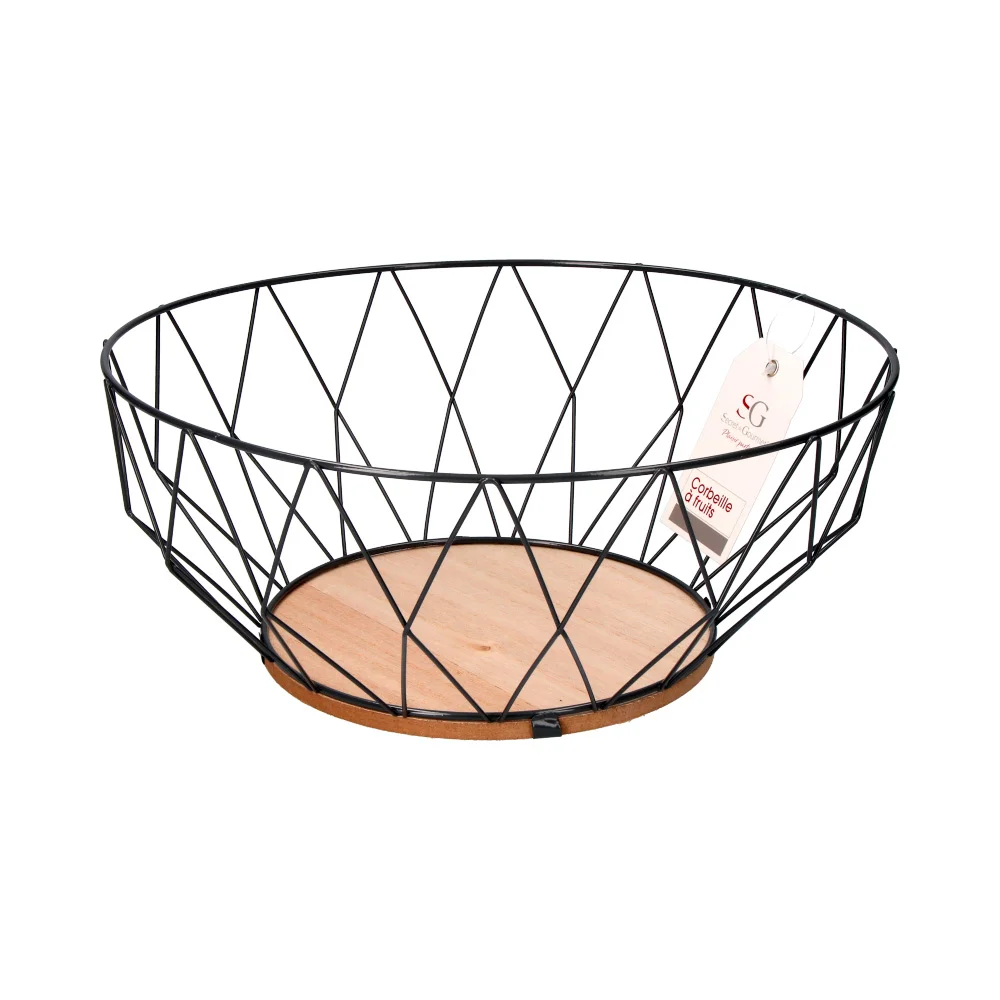 Fruteiro Metalico Baltik Cinzento &Oslash;28cm