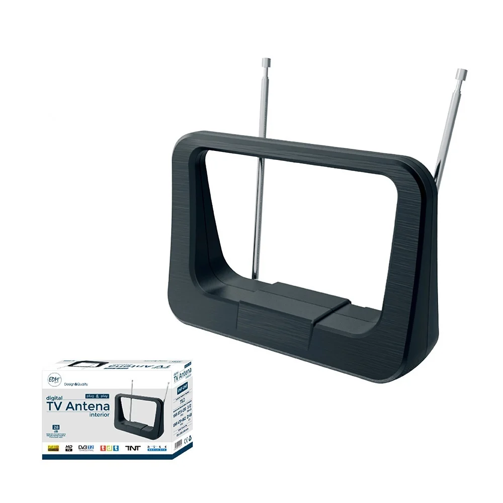 Antena Uhf Interior Tv Edm  470-862 Mhz Classic S.