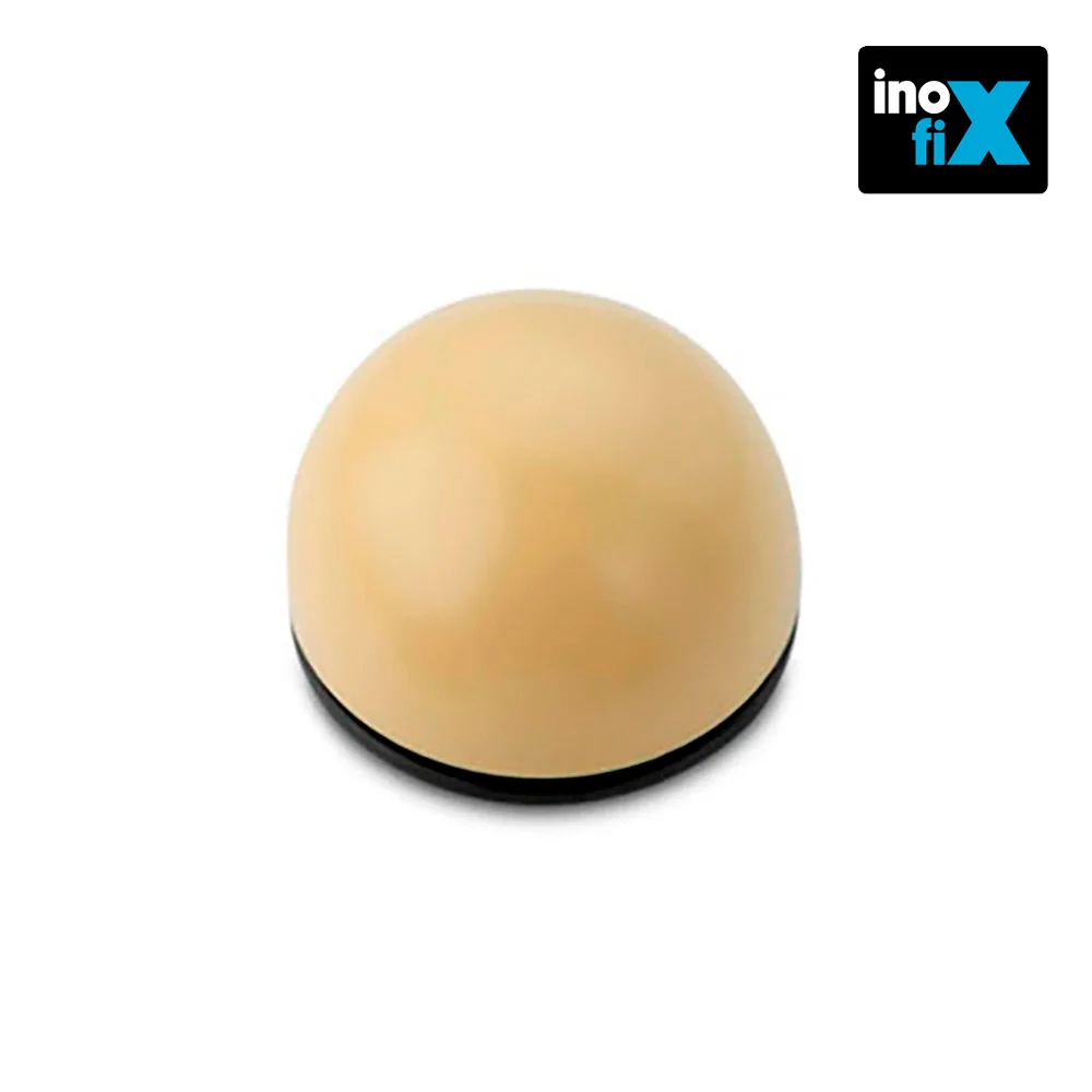 Batente Adesivo Flexivel Bege (Blister 2 Unid) In.