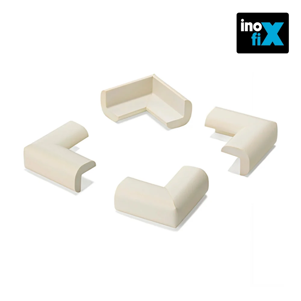 Protetor de Cantos Acolchoado Branco (Blister 4 U.