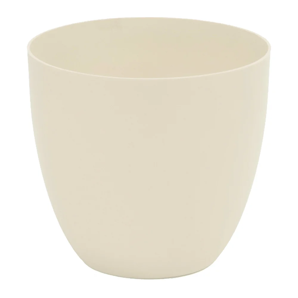 Vaso Inje&ccedil;&atilde;o 18cm Cor Ecru