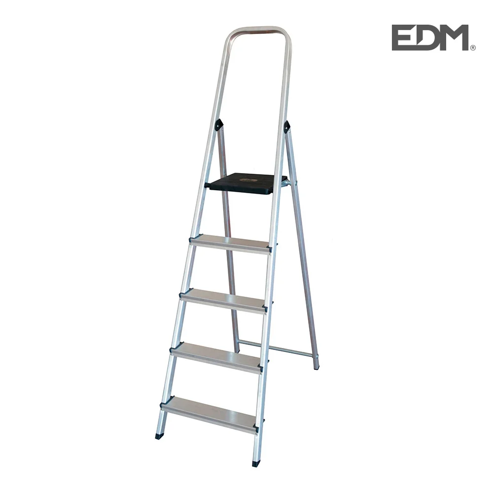 Escada de Alum&iacute;nio Dom&eacute;stica 5 Passos Edm