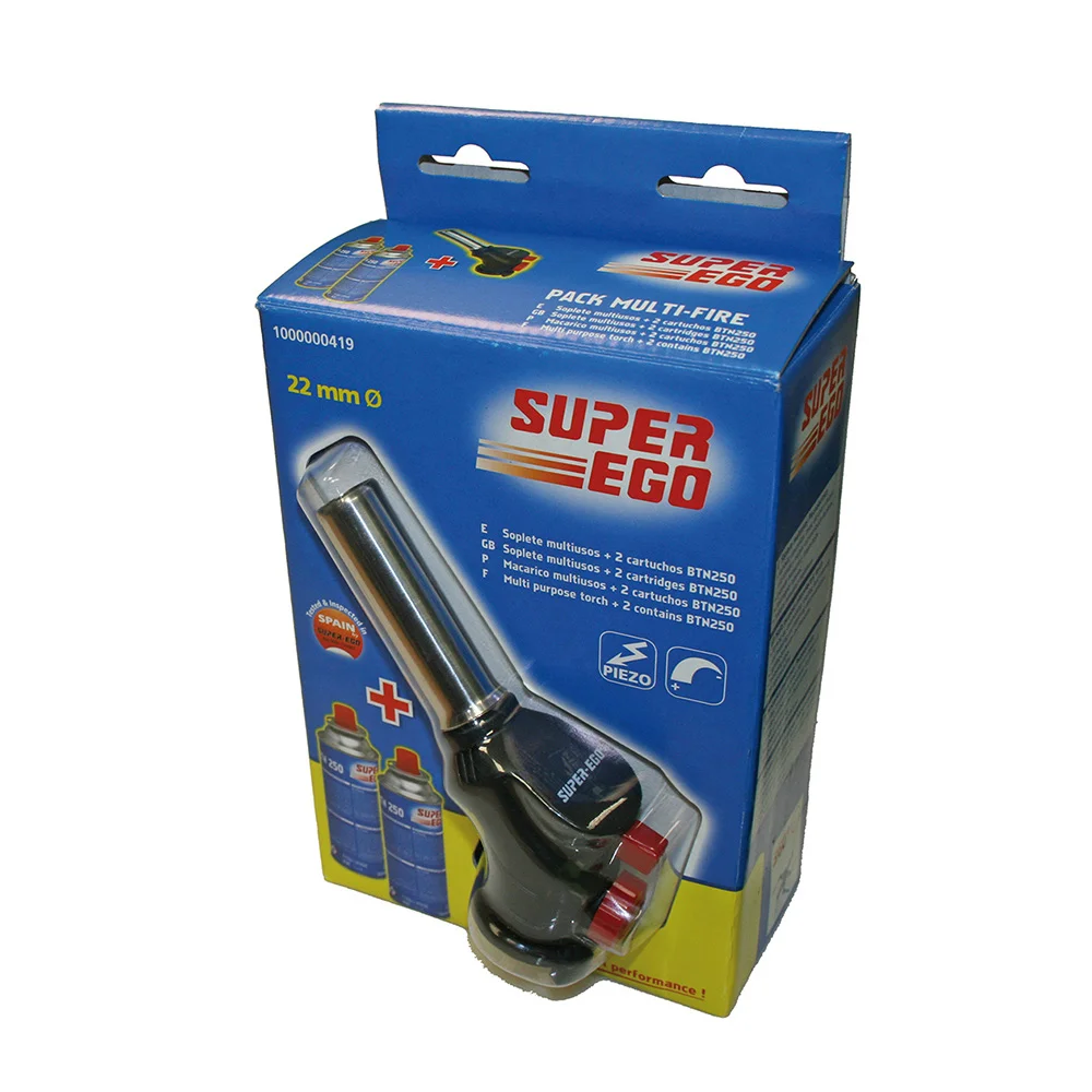 Pack Ma&ccedil;arico Multi-Fire + 2 Cargas &Oslash;22cm Super Ego