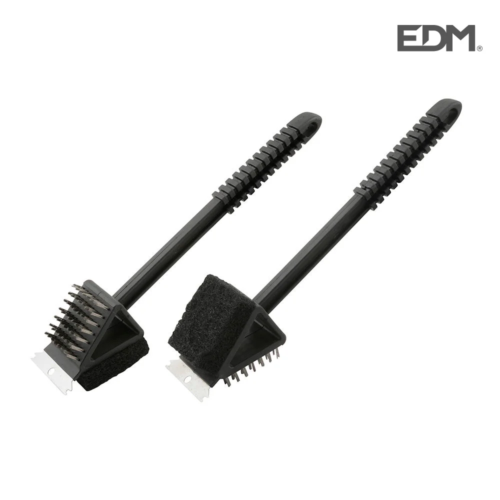 Escova/Spatle para Churrasqueira com Punho Longo 37cm Edm
