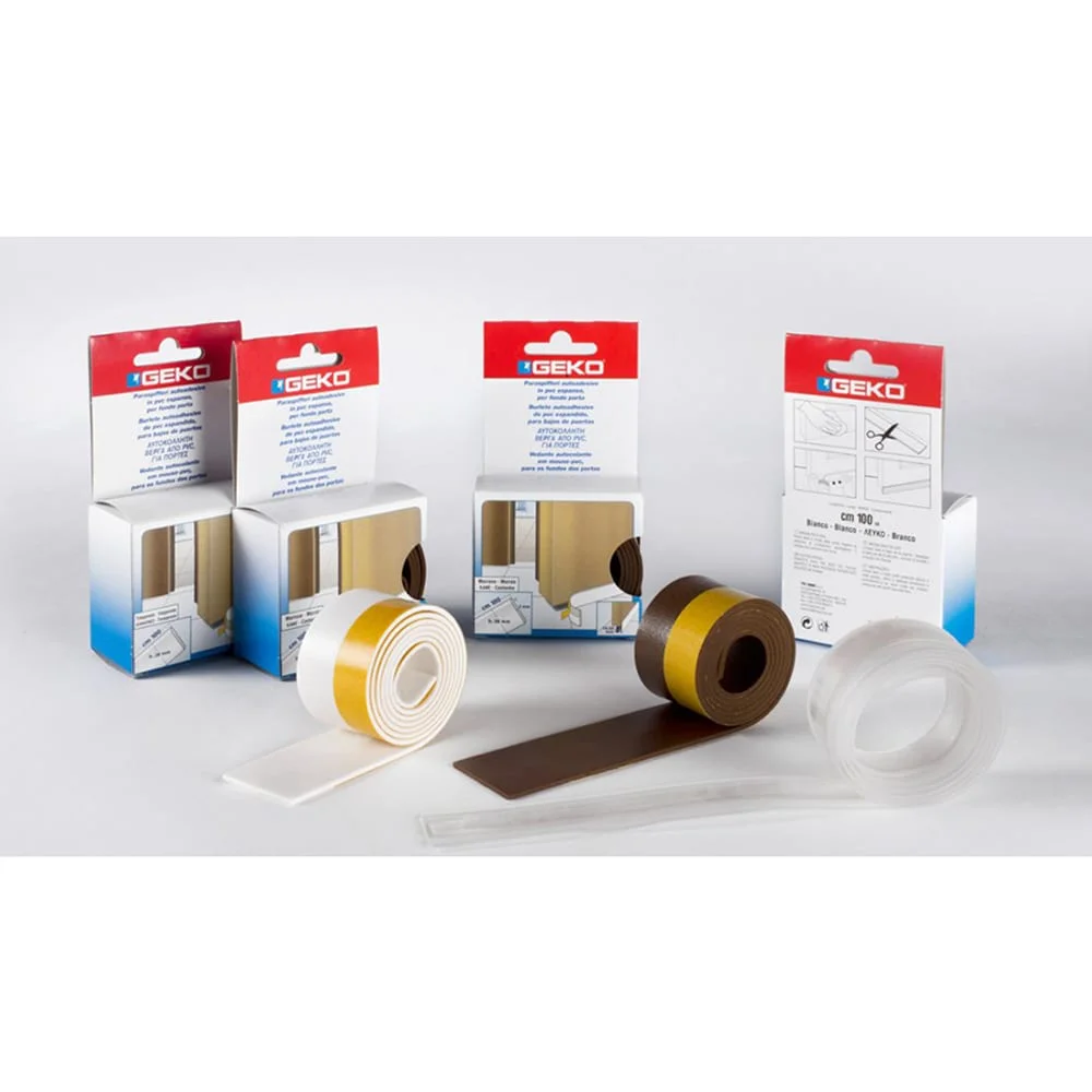 Adesivo para Debaixo da Porta em Pvc Expandido 38mm X 100cm Branco